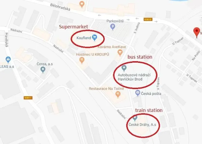 Accommodatie bij particulieren Soukrome Havlíčkŭv Brod